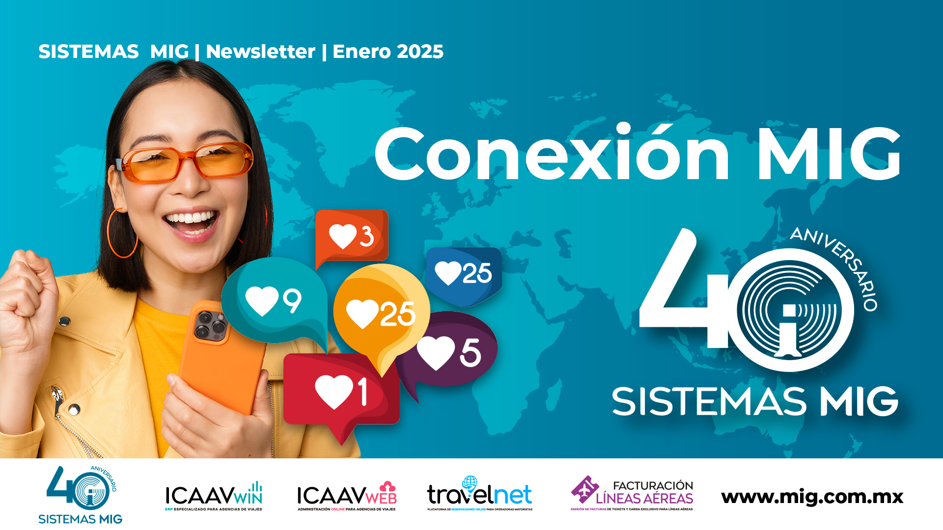 Newsletter / CONEXIÓN MIG / ENERO 2025